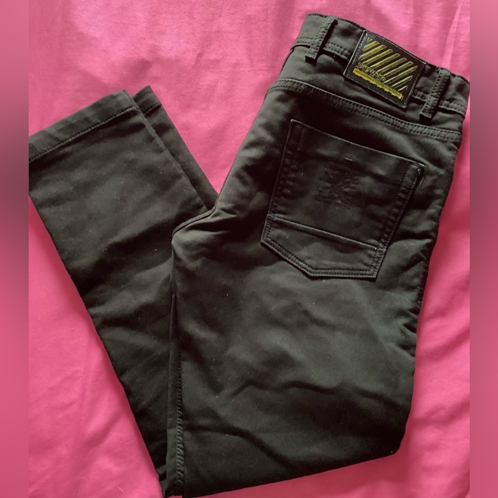 OFF-WHITE men’s black skinny jeans - size 34